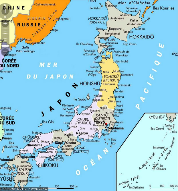 Okayama map